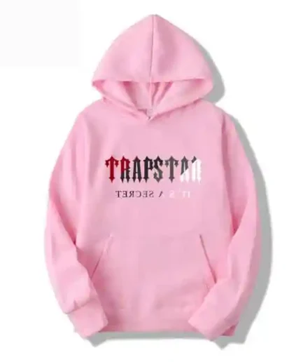 Trapstar Pink Hoodie