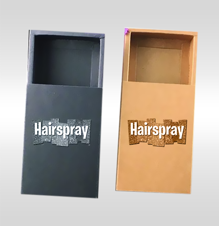 custom hairspray boxes