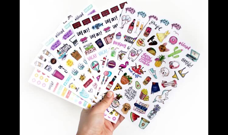 Custom sticker sheets