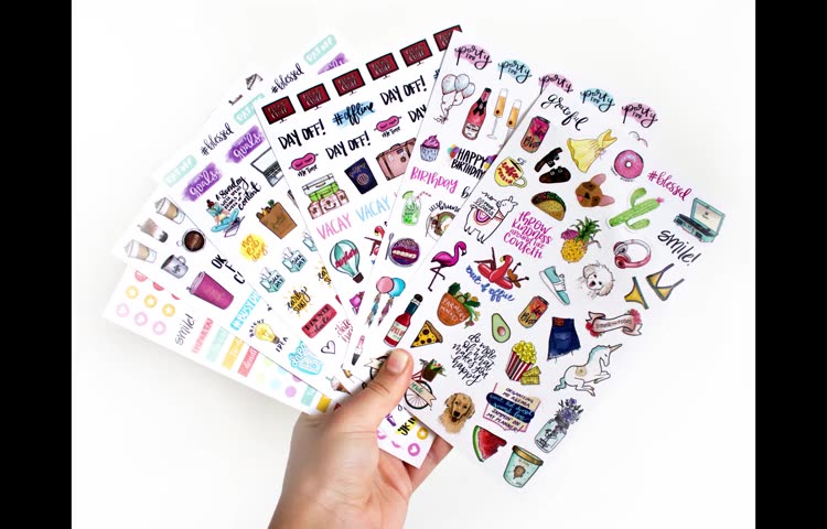 Custom sticker sheets