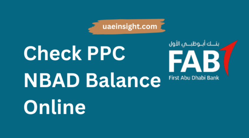 PPC NBAD Balance Online