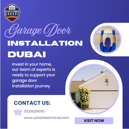 Garage door installation Dubai